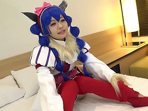 【Hentai Cosplay】Sex with a cute blue haired cosplayer. Soddening moist with a lot of squirting. - Intro