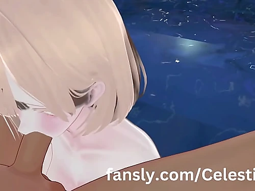 Chinese Teen Bj's Lifeguard By The Pool~~ [VRChat ERP]