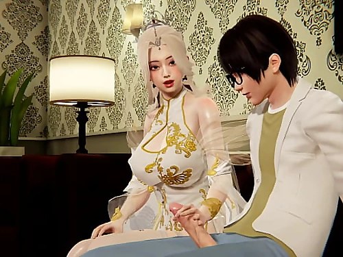 The Asian fashion female netizen is so arousing that I can&rsquo;t help but pour everything into her