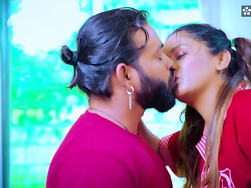 Desi Ultra-cute School Female Highly 1st time romping with her Figure Builder Boyfriend ( Hindi Audio )