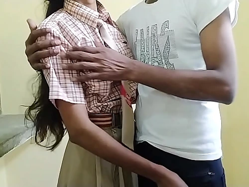 Indian desi village student fucks his college gf College-aged